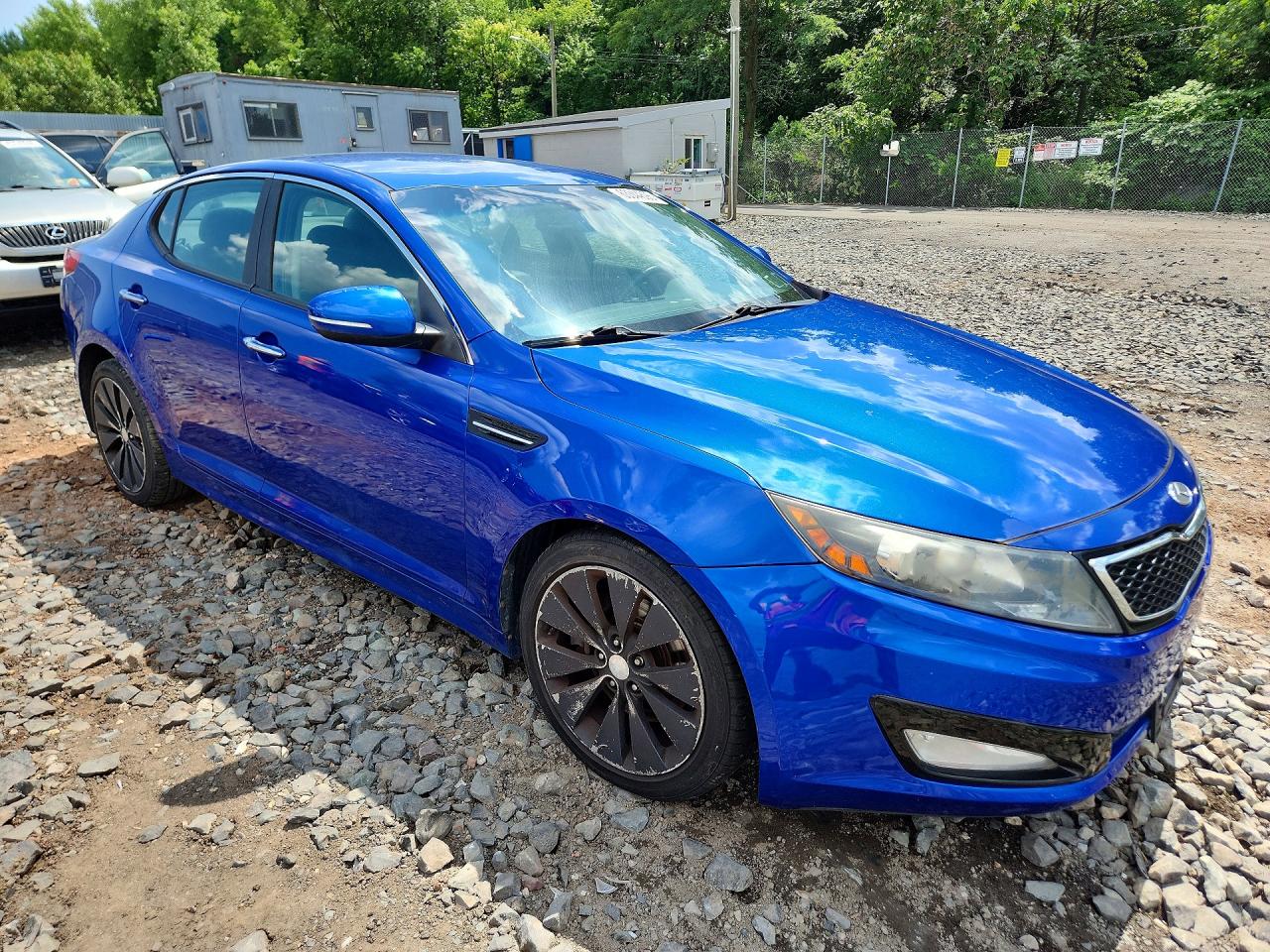 2012 Kia Optima Sx Blue vin: 5XXGR4A67CG066448