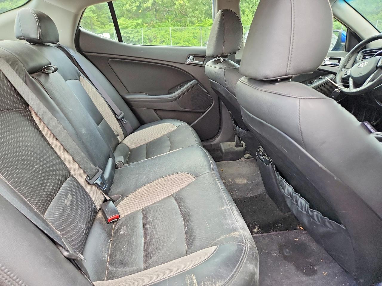 2012 Kia Optima Sx Blue vin: 5XXGR4A67CG066448