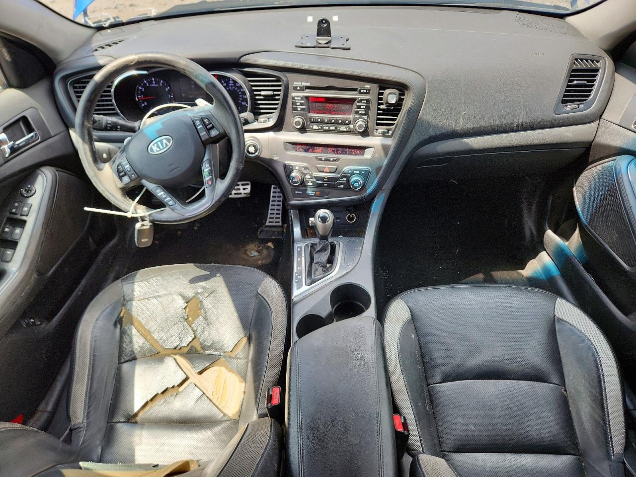 2012 Kia Optima Sx Blue vin: 5XXGR4A67CG066448