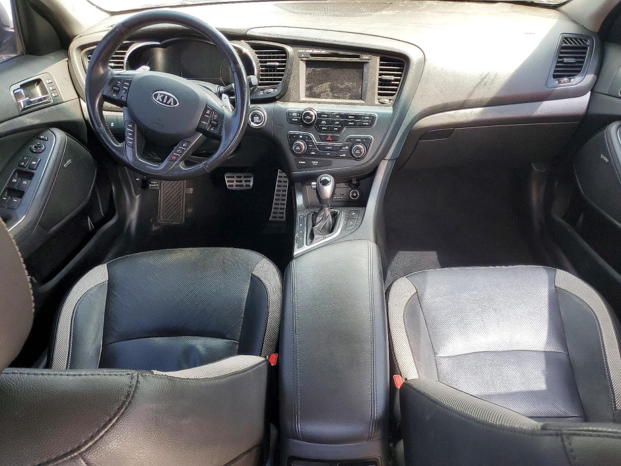 2012 Kia Optima Sx Gray vin: 5XXGR4A67CG073853