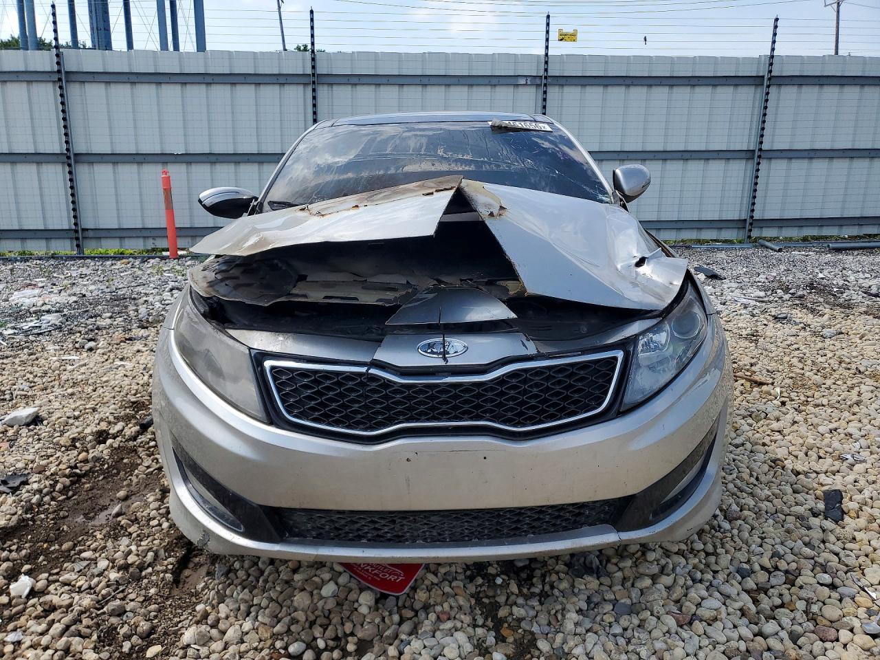 2012 Kia Optima Sx Gray vin: 5XXGR4A67CG073853