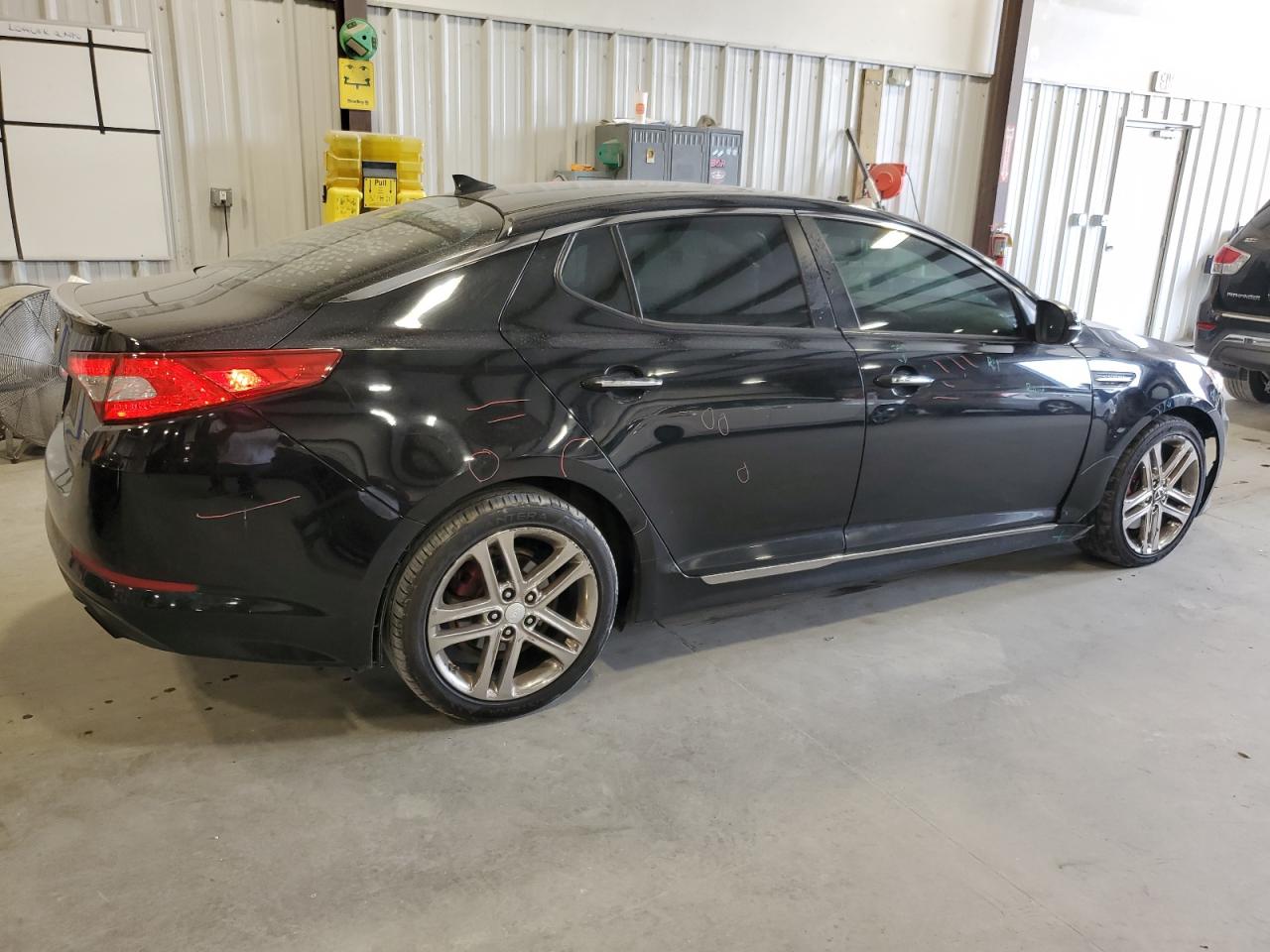 2013 Kia Optima Sx Black vin: 5XXGR4A67DG098060