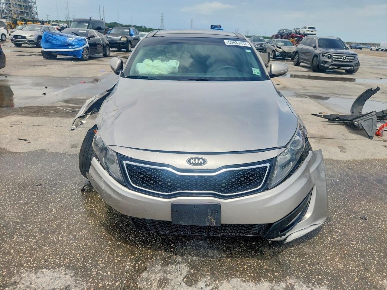 2013 Kia Optima Sx Gray vin: 5XXGR4A67DG224949