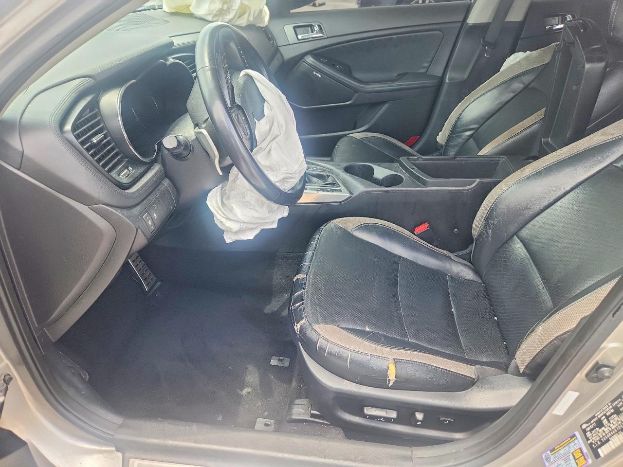 2013 Kia Optima Sx Gray vin: 5XXGR4A67DG224949