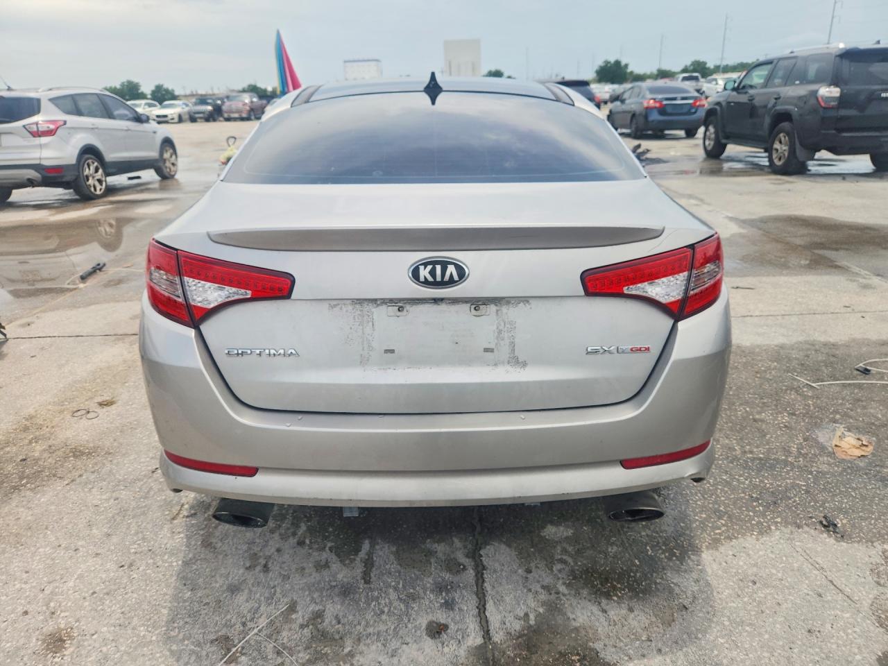 2013 Kia Optima Sx Gray vin: 5XXGR4A67DG224949