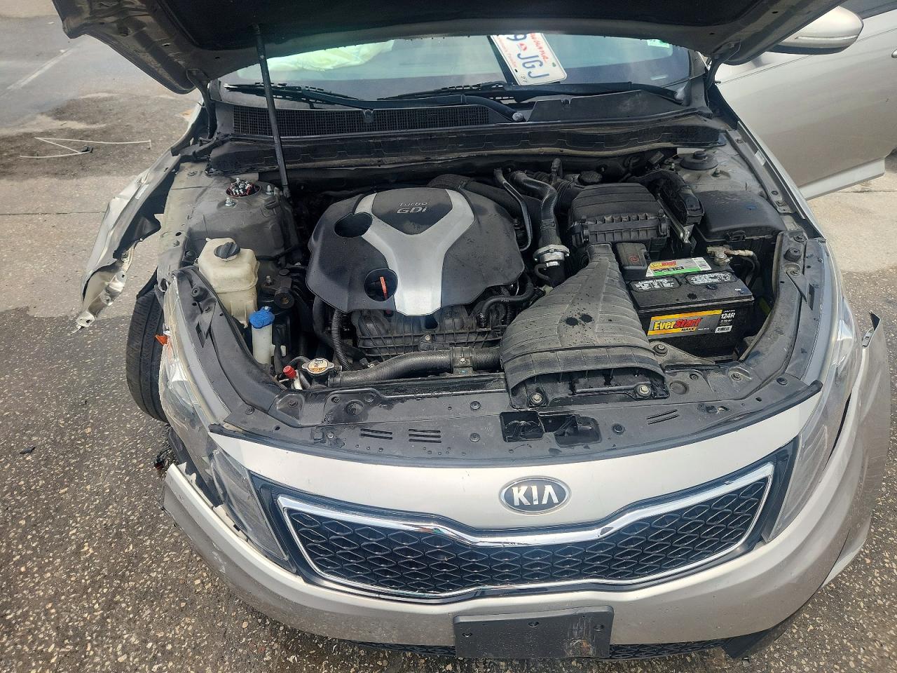2013 Kia Optima Sx Gray vin: 5XXGR4A67DG224949