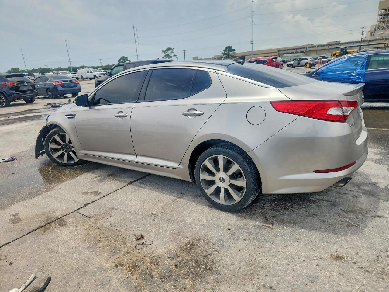 2013 Kia Optima Sx Gray vin: 5XXGR4A67DG224949