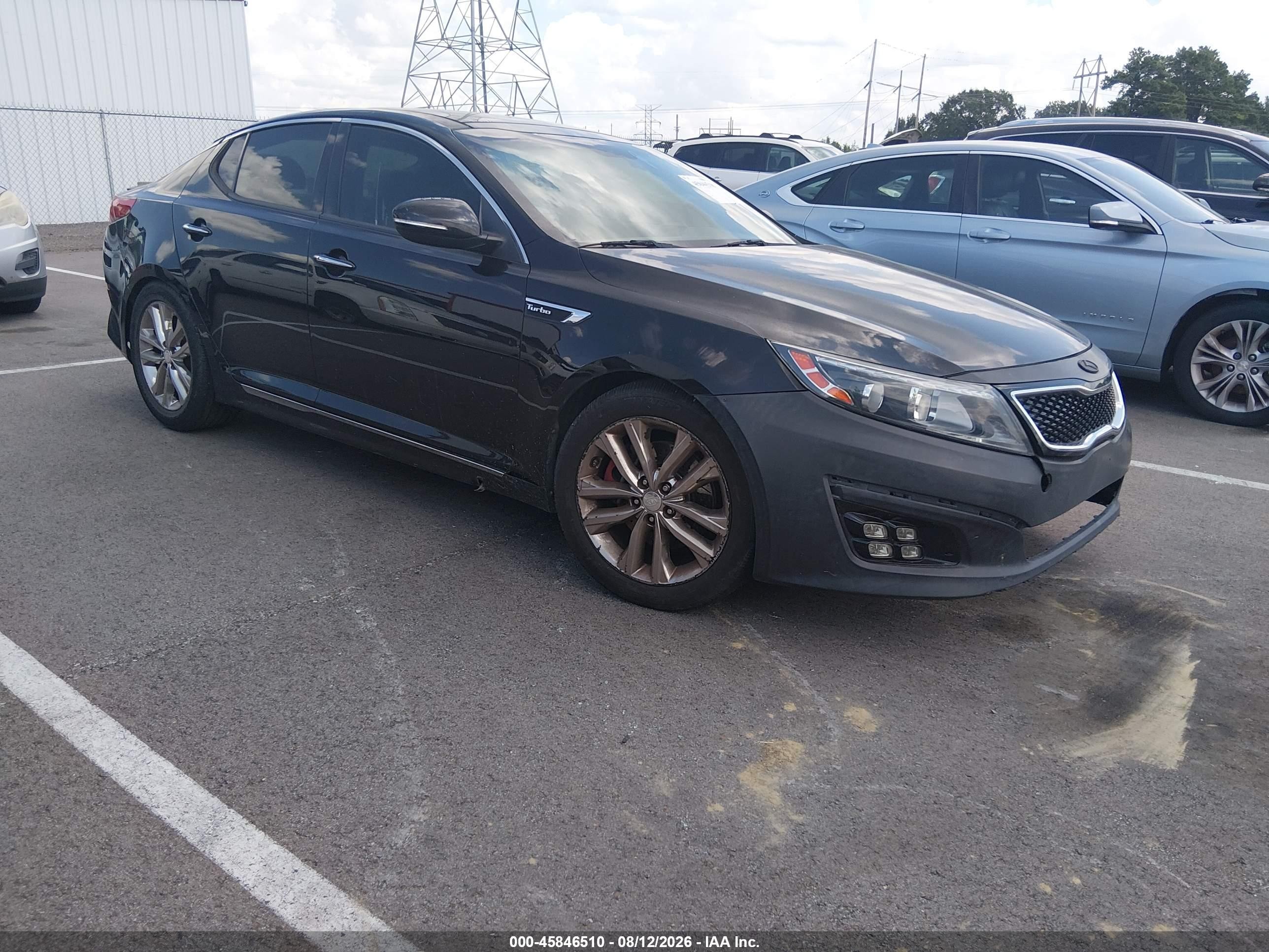 2014 Kia Optima Sxl Turbo Черный vin: 5XXGR4A67EG298969
