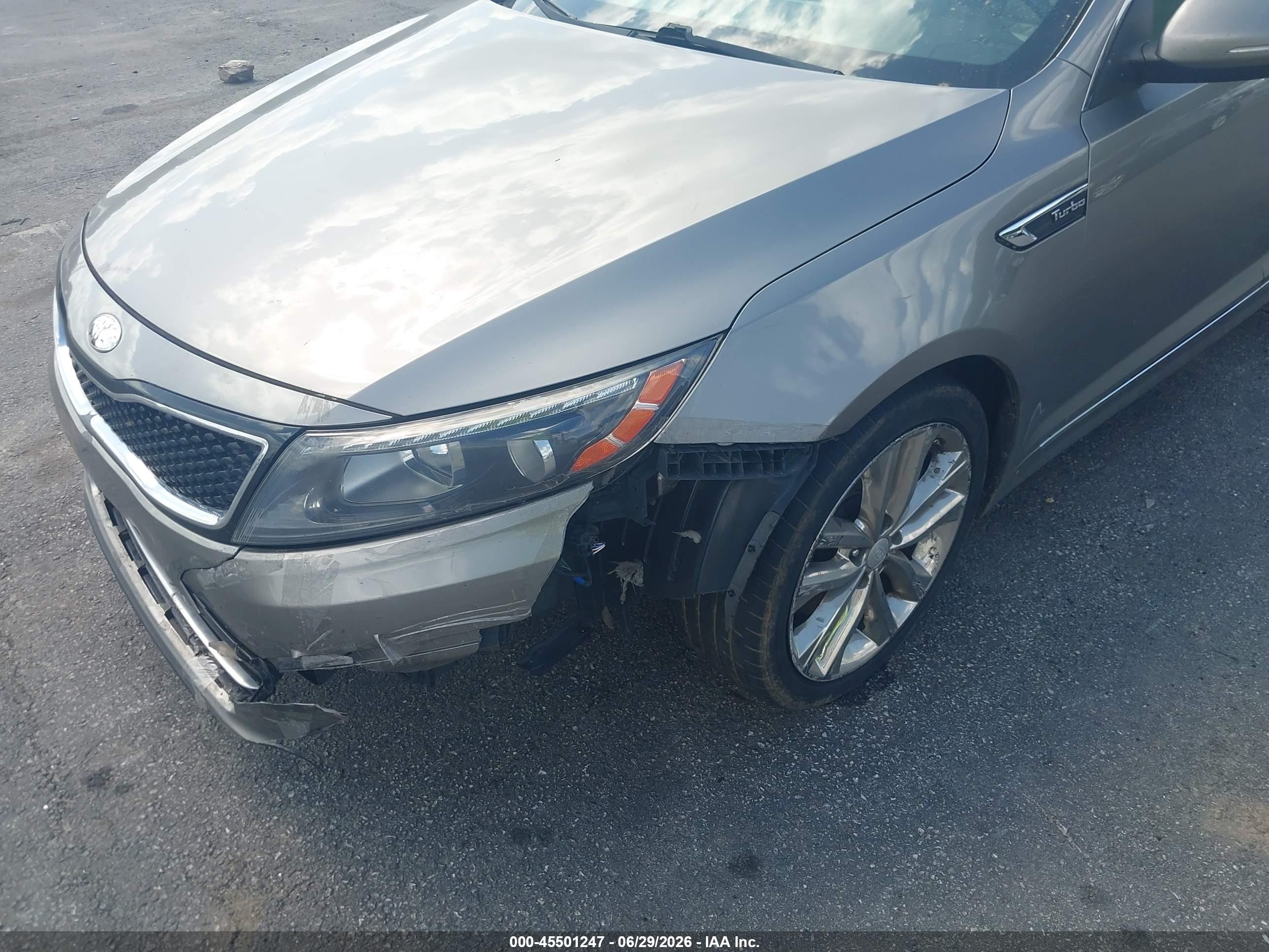 2015 Kia Optima Sxl Turbo Beige vin: 5XXGR4A67FG376183