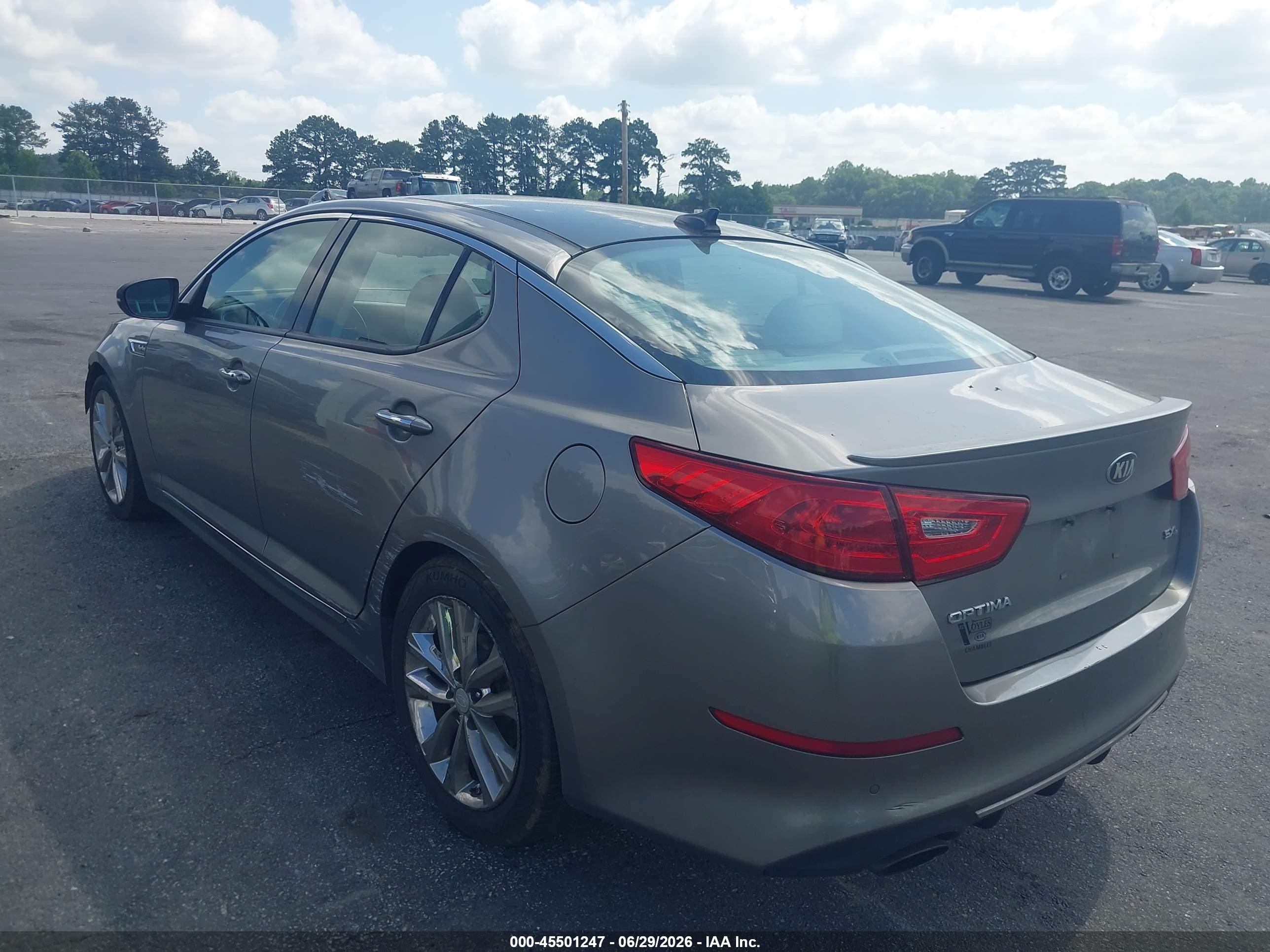 2015 Kia Optima Sxl Turbo Beige vin: 5XXGR4A67FG376183