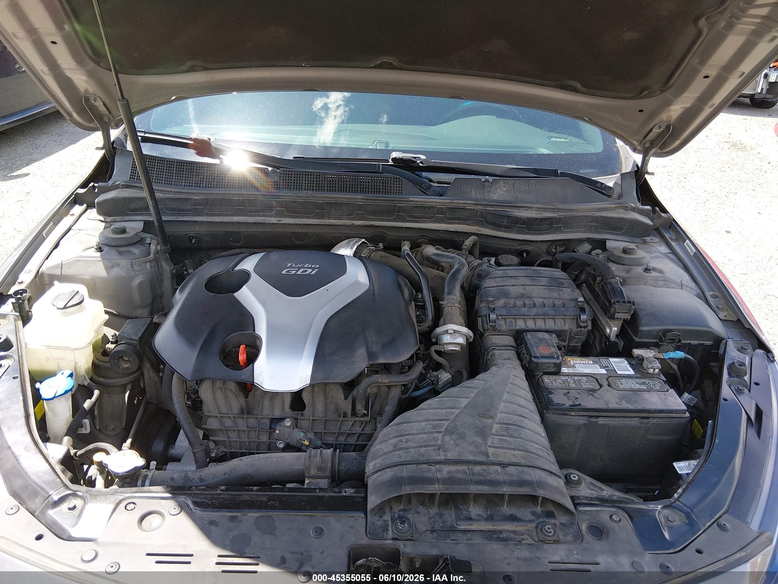 2015 Kia Optima Sxl Turbo Серый vin: 5XXGR4A67FG452713