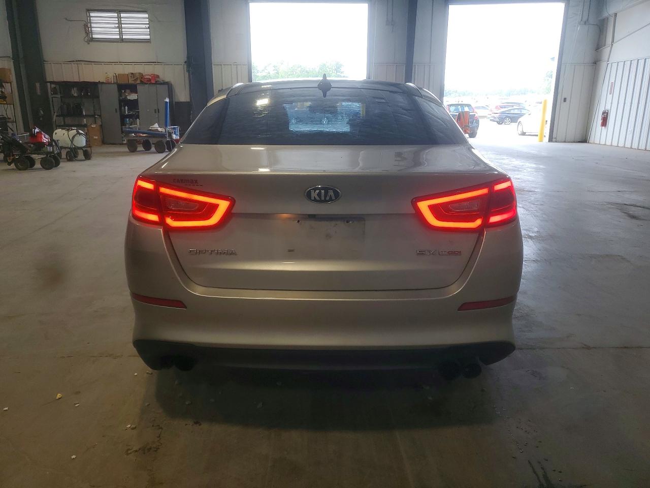 2015 Kia Optima Sx Silver vin: 5XXGR4A67FG476204