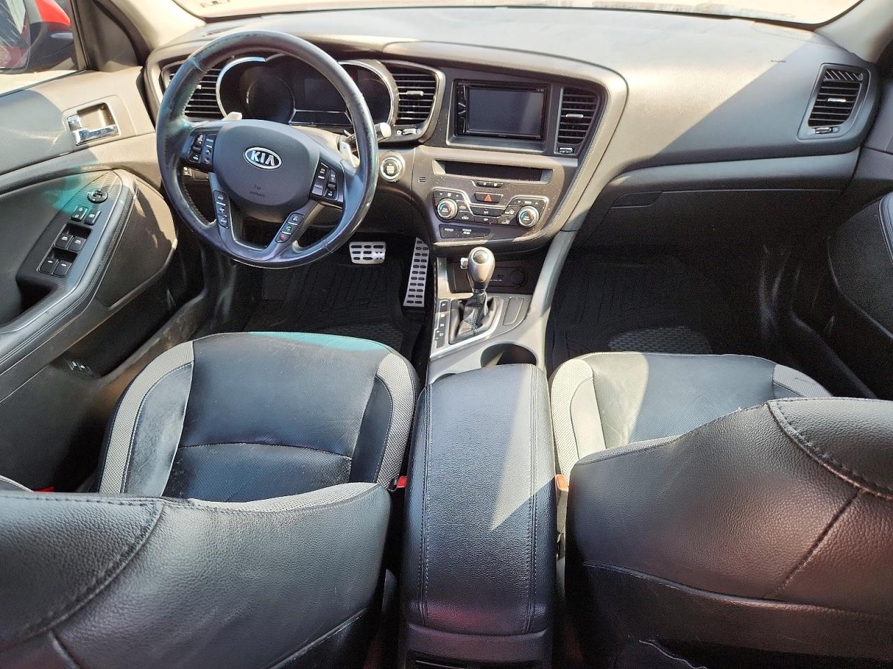 2012 Kia Optima Sx Красный vin: 5XXGR4A68CG071786