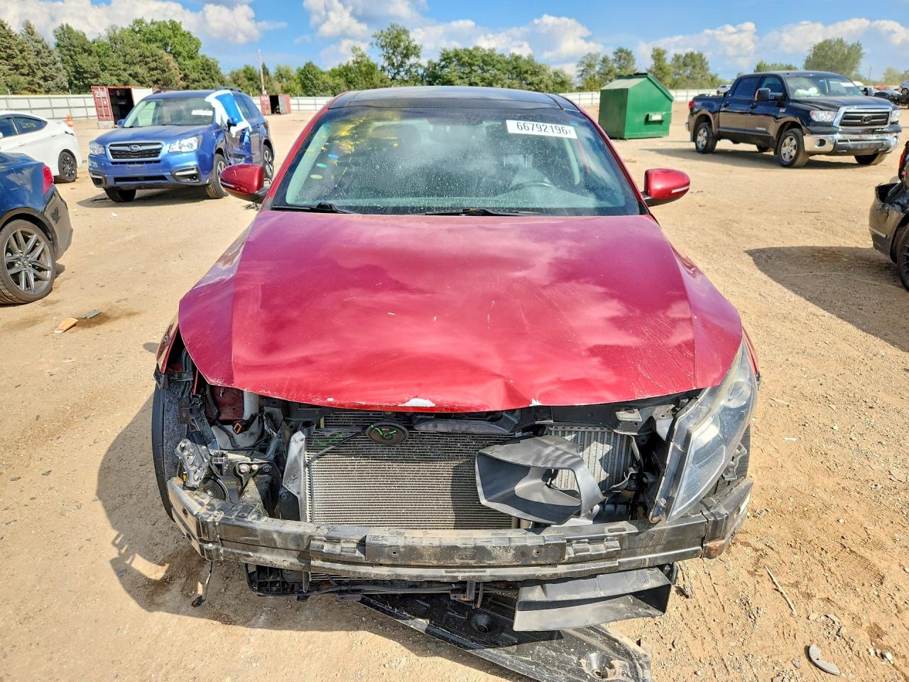 2013 Kia Optima Sx Burgundy vin: 5XXGR4A68DG136363