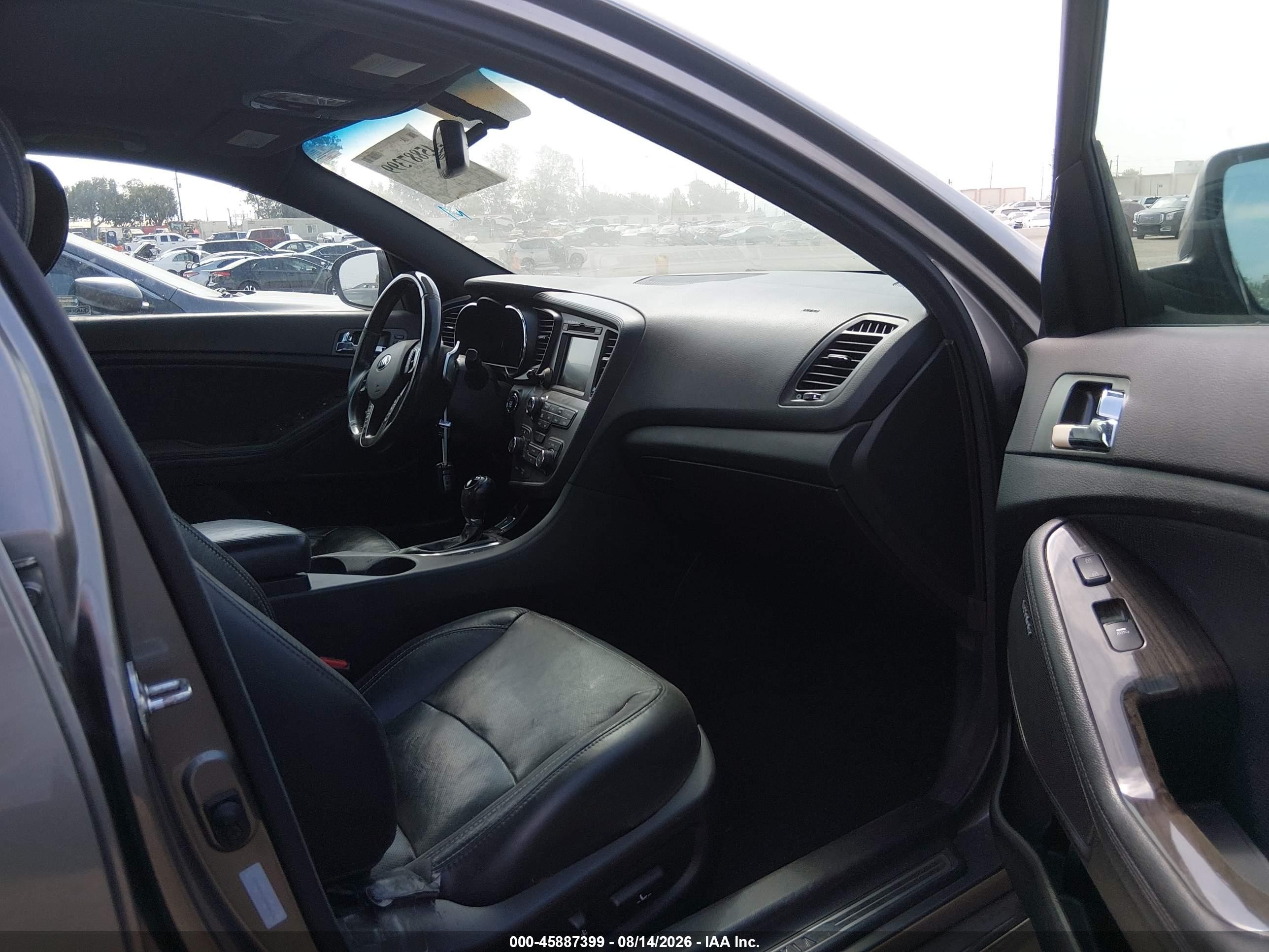 2013 Kia Optima Sx Gray vin: 5XXGR4A68DG166267