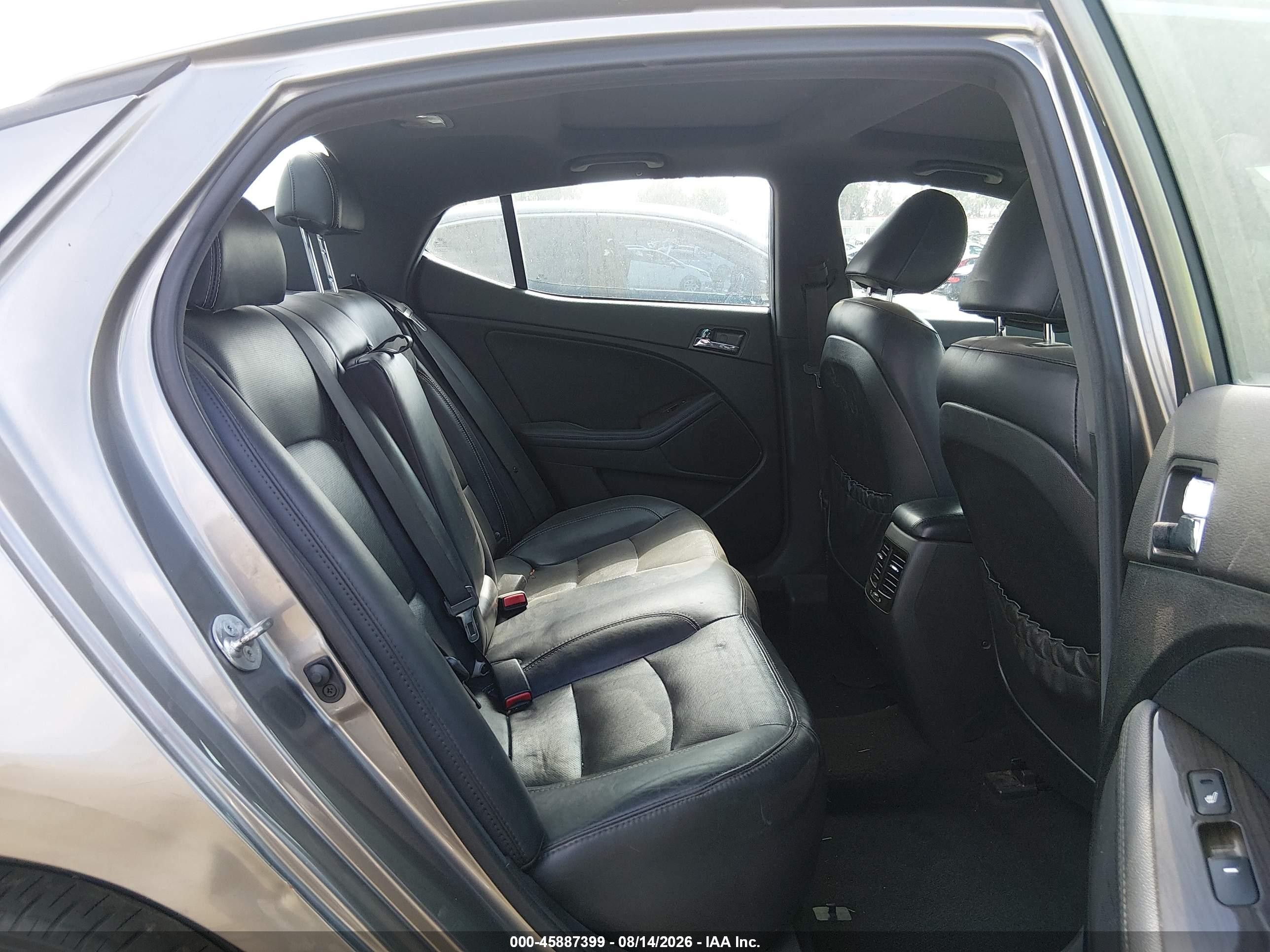2013 Kia Optima Sx Gray vin: 5XXGR4A68DG166267