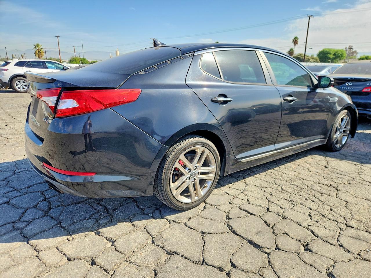 2013 Kia Optima Sx Black vin: 5XXGR4A68DG170447