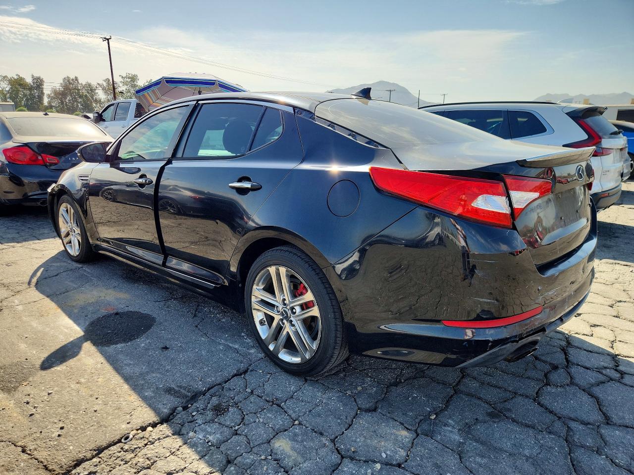 2013 Kia Optima Sx Black vin: 5XXGR4A68DG170447