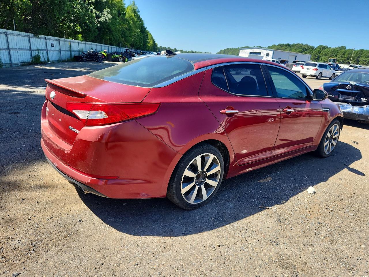 2013 Kia Optima Sx Maroon vin: 5XXGR4A68DG183733