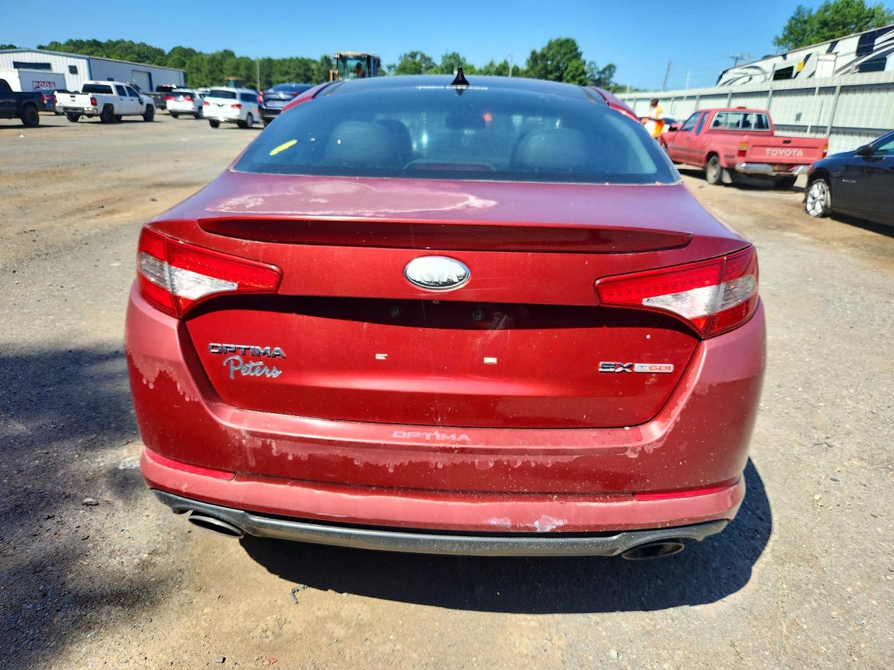 2013 Kia Optima Sx Maroon vin: 5XXGR4A68DG183733