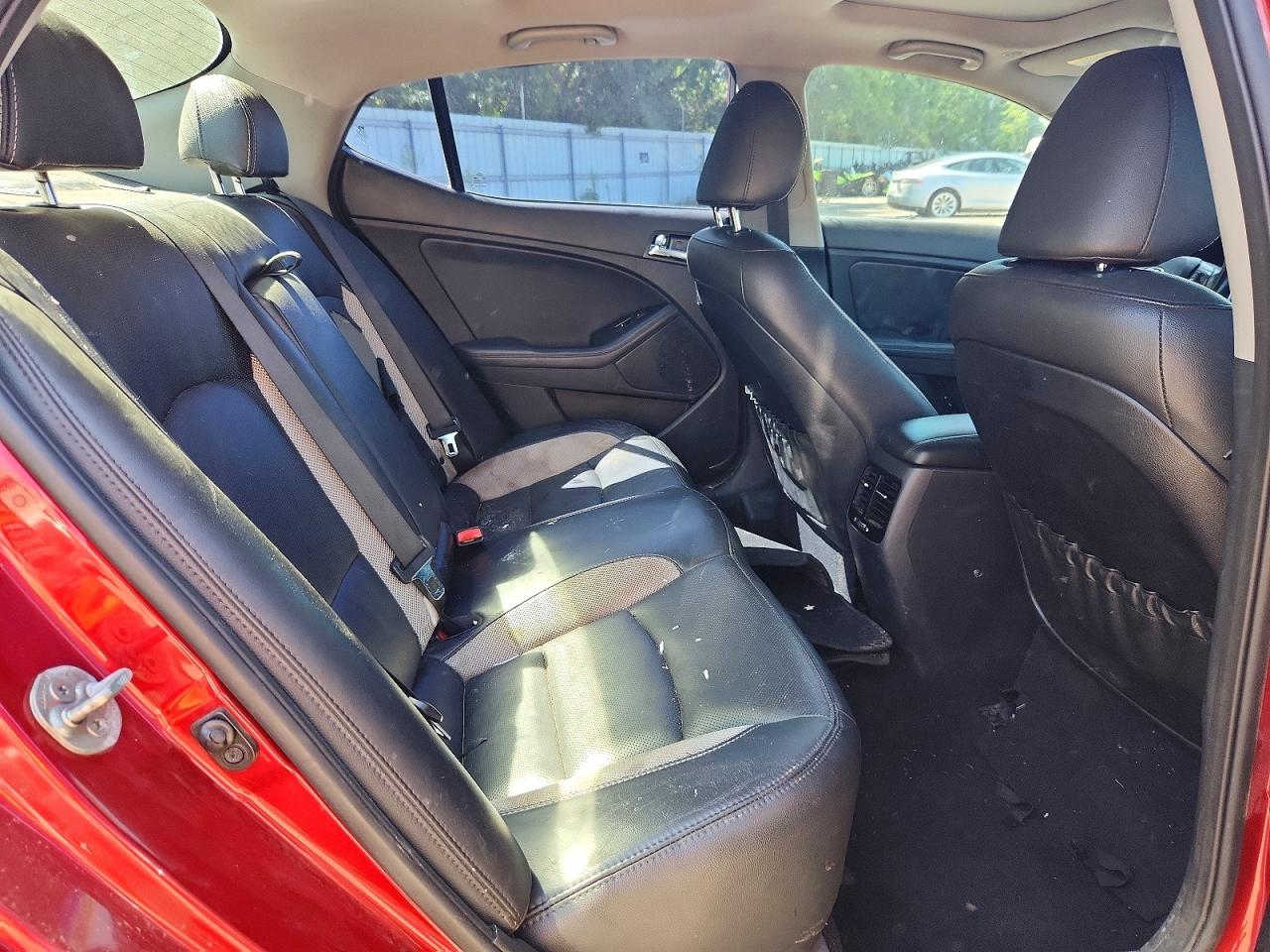 2013 Kia Optima Sx Maroon vin: 5XXGR4A68DG183733