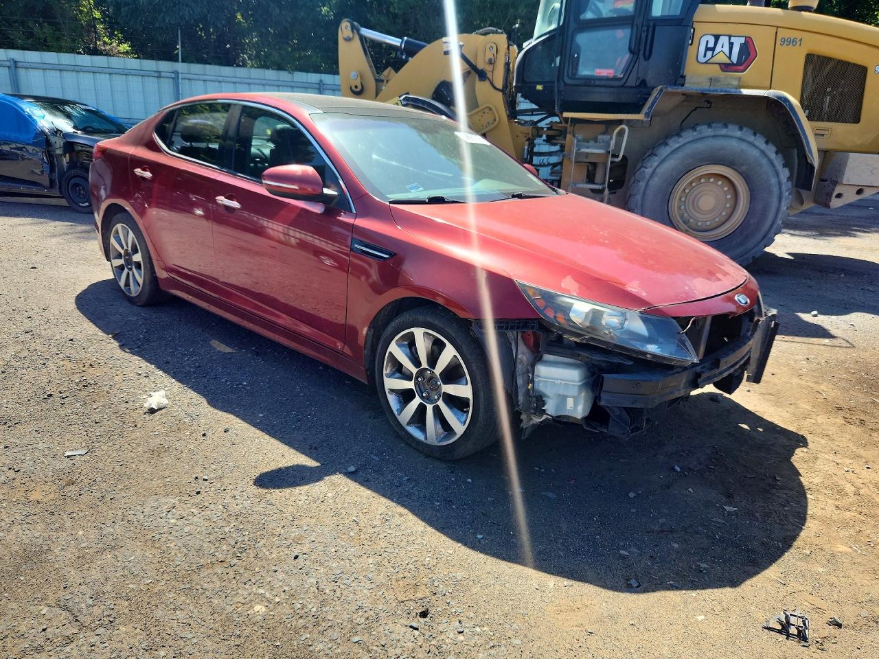 2013 Kia Optima Sx Maroon vin: 5XXGR4A68DG183733