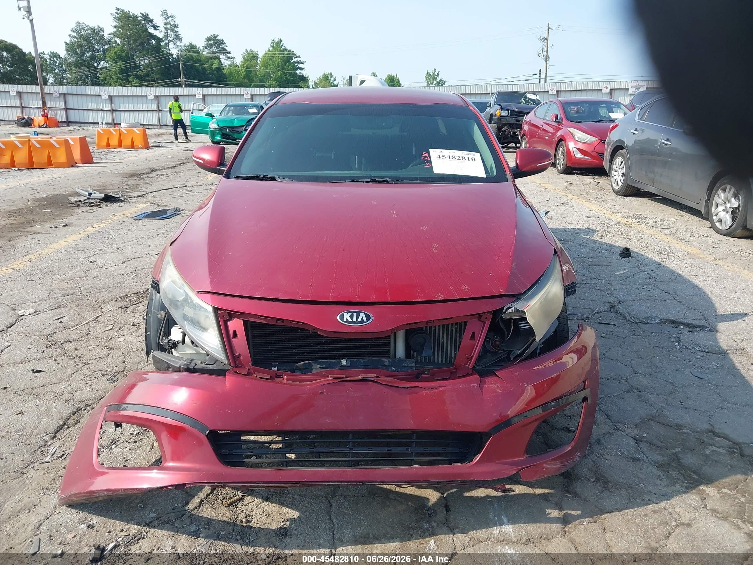 2014 Kia Optima Sx Turbo Красный vin: 5XXGR4A68EG291819
