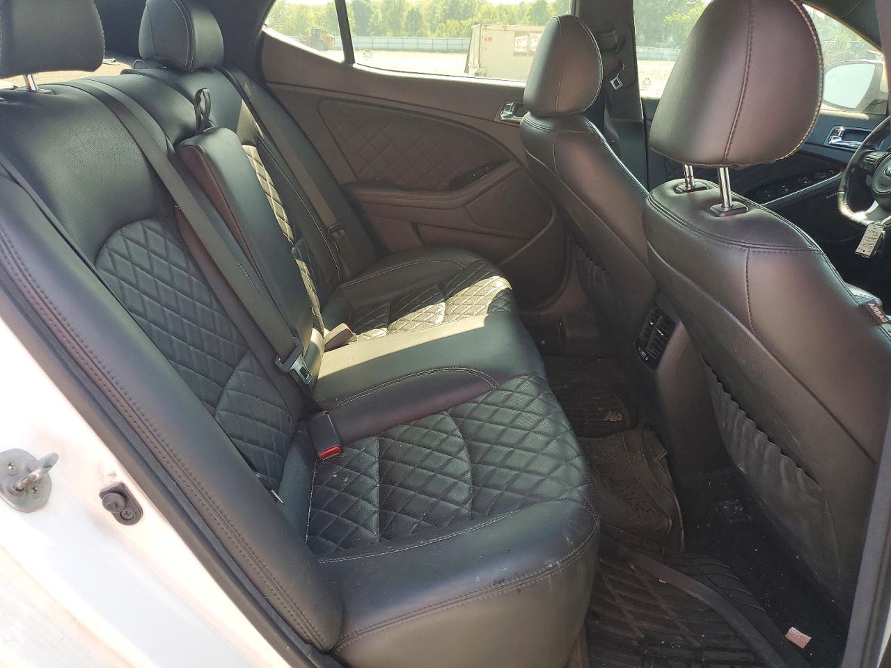 2015 Kia Optima Sx Белый vin: 5XXGR4A68FG411765