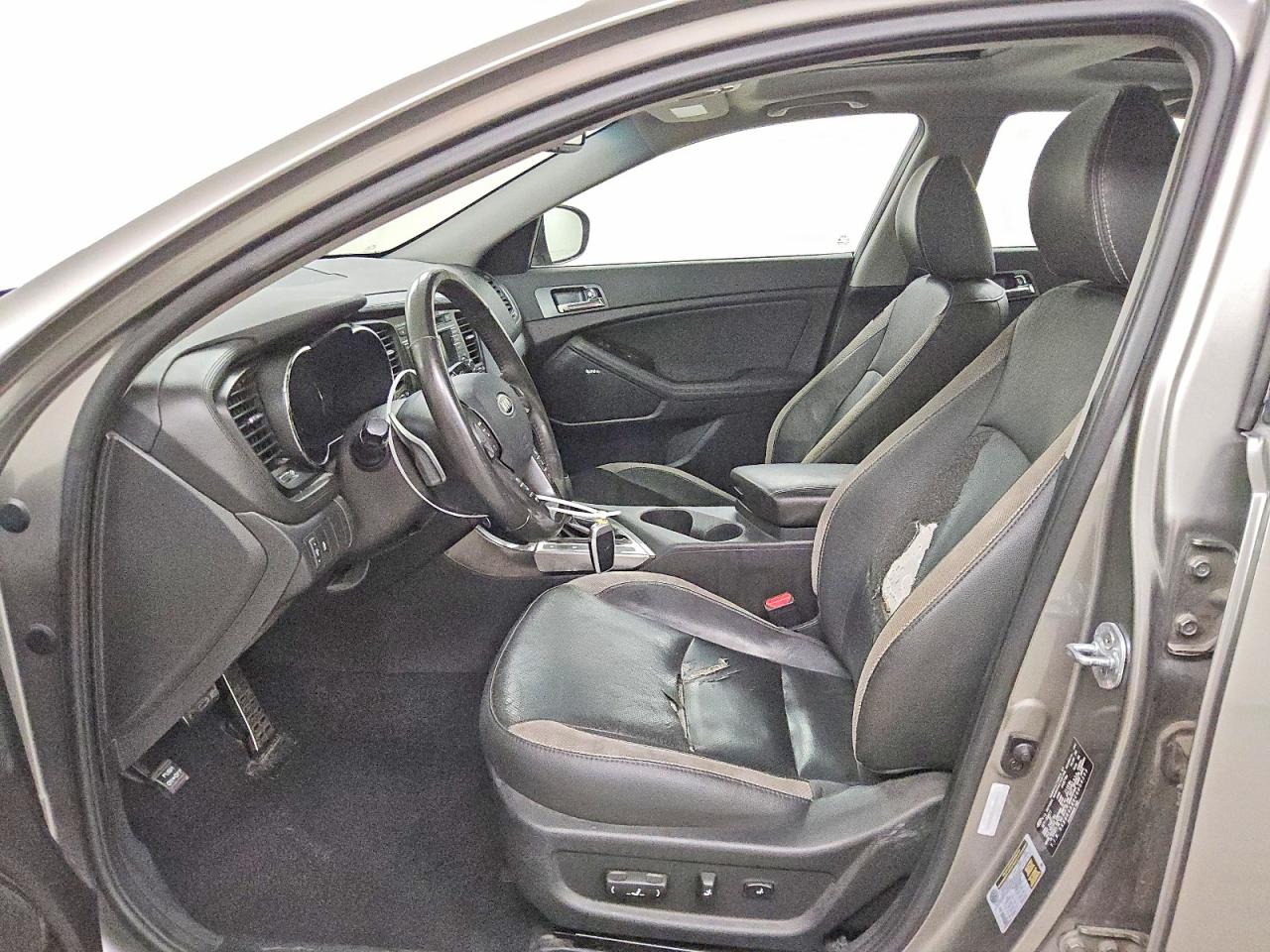 2012 Kia Optima Sx Gray vin: 5XXGR4A69CG009393