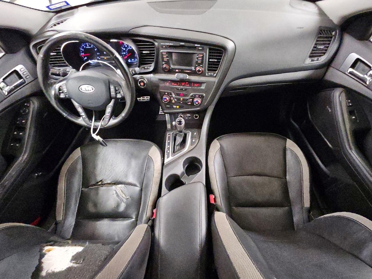 2012 Kia Optima Sx Gray vin: 5XXGR4A69CG009393