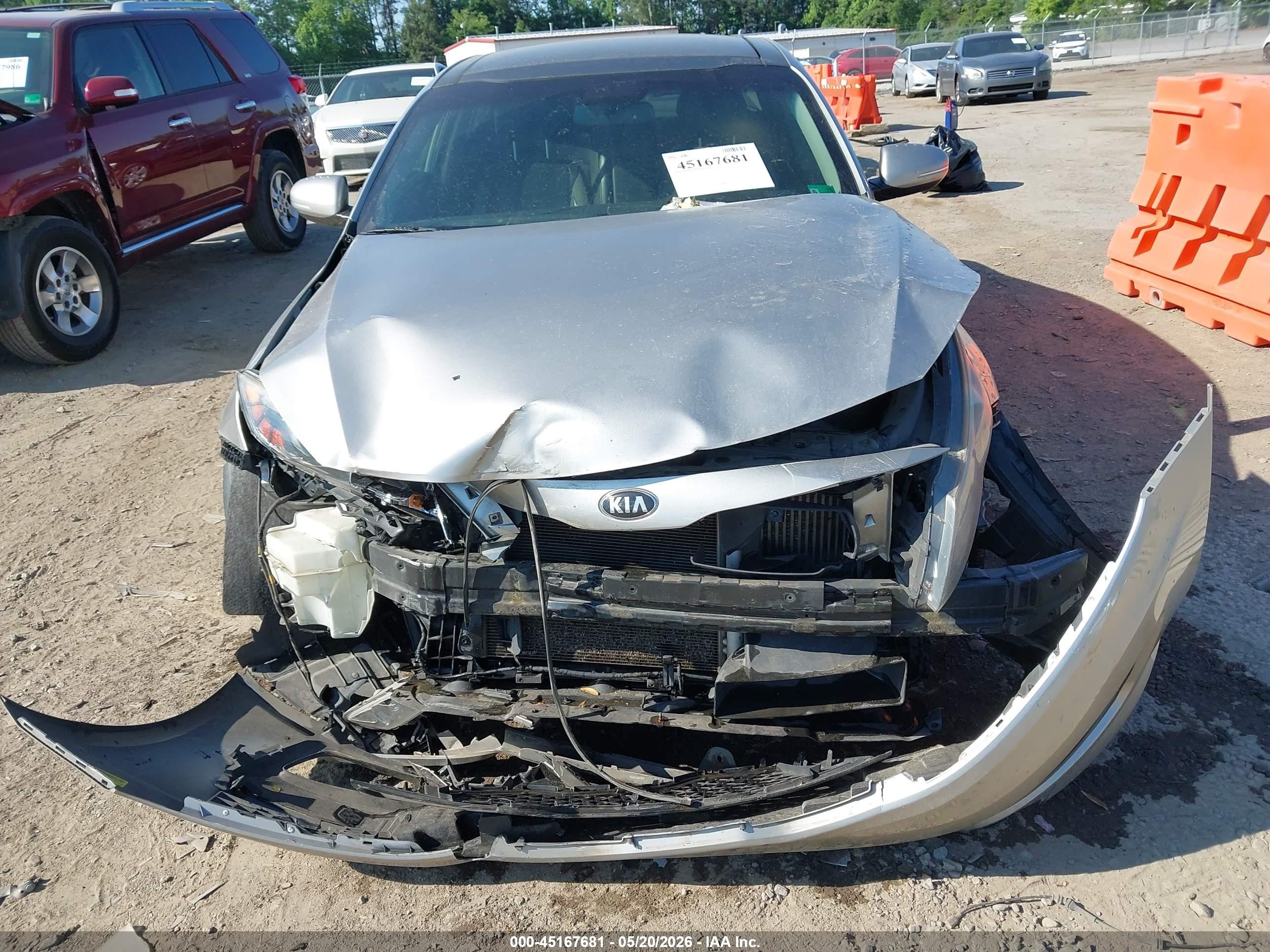 2013 Kia Optima Sx Silver vin: 5XXGR4A69DG142012