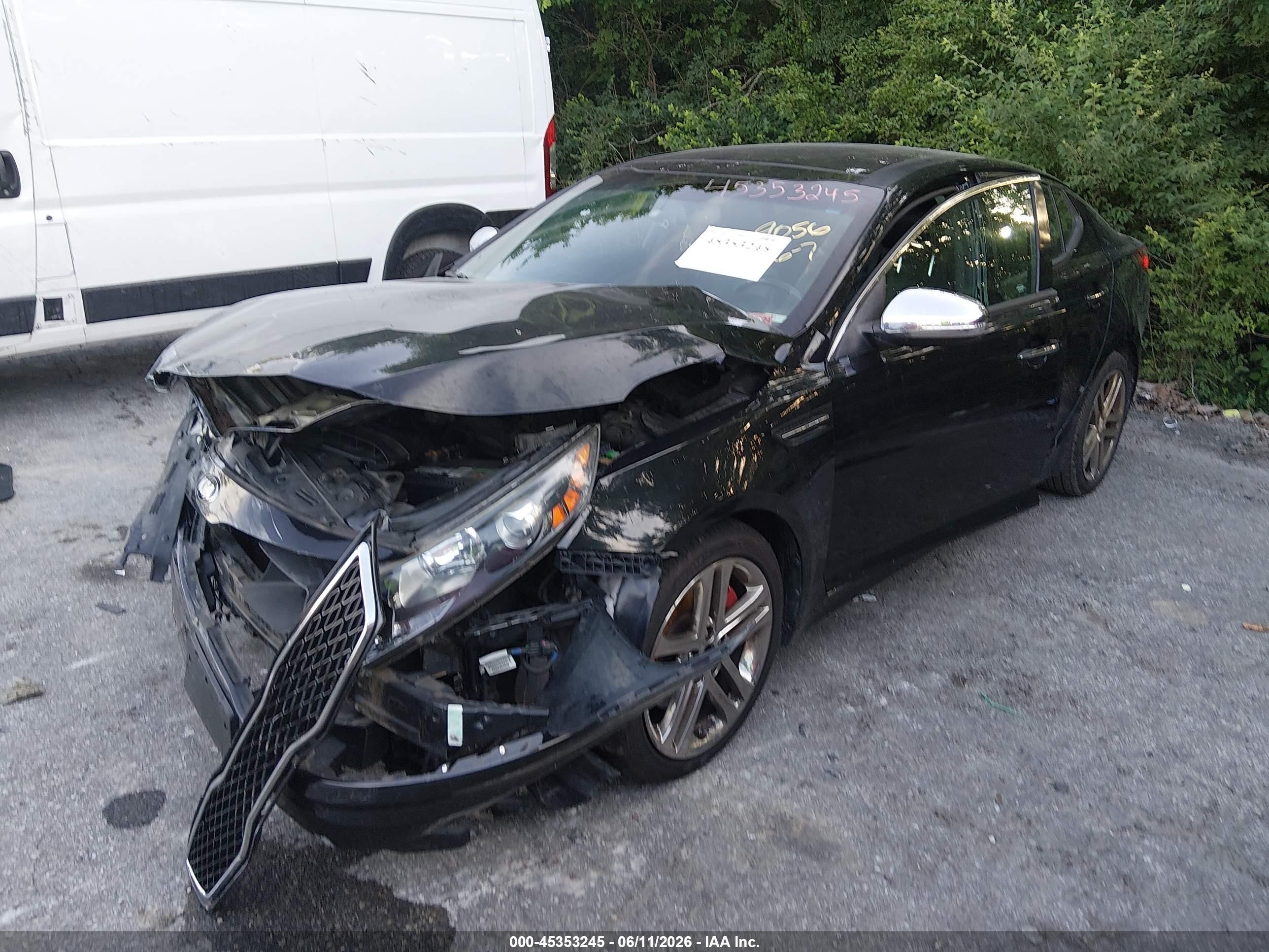 2013 Kia Optima Sx Черный vin: 5XXGR4A69DG149056