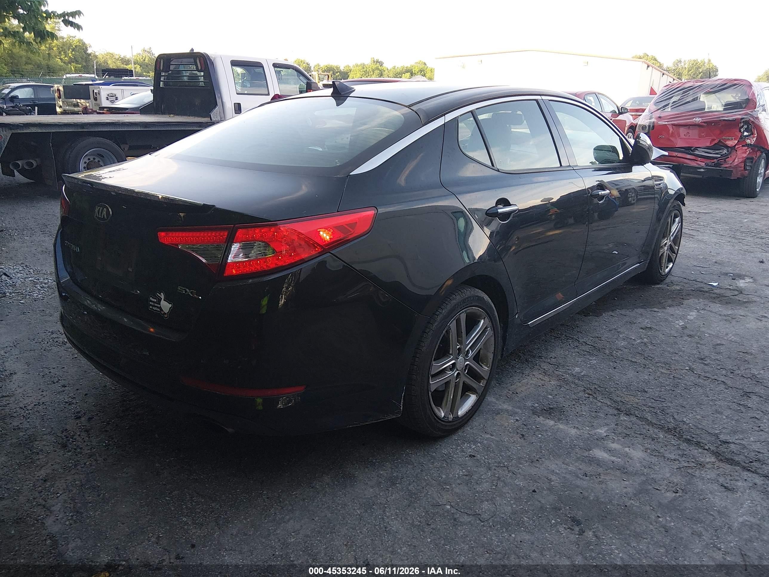 2013 Kia Optima Sx Черный vin: 5XXGR4A69DG149056