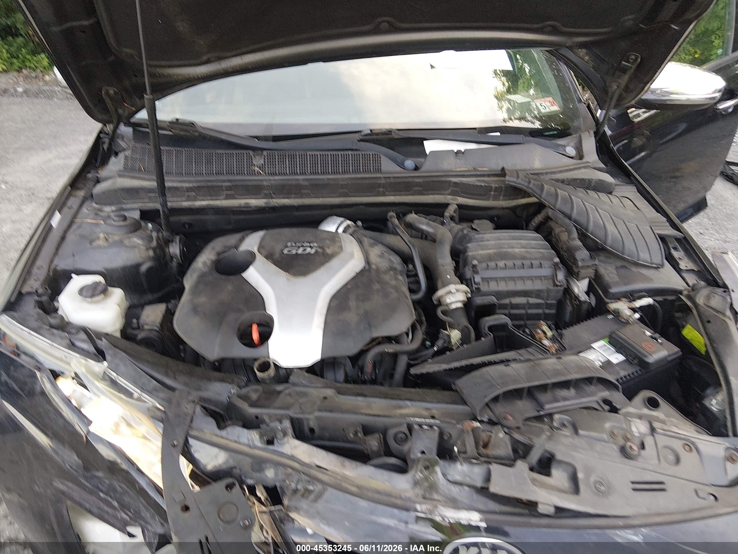 2013 Kia Optima Sx Черный vin: 5XXGR4A69DG149056
