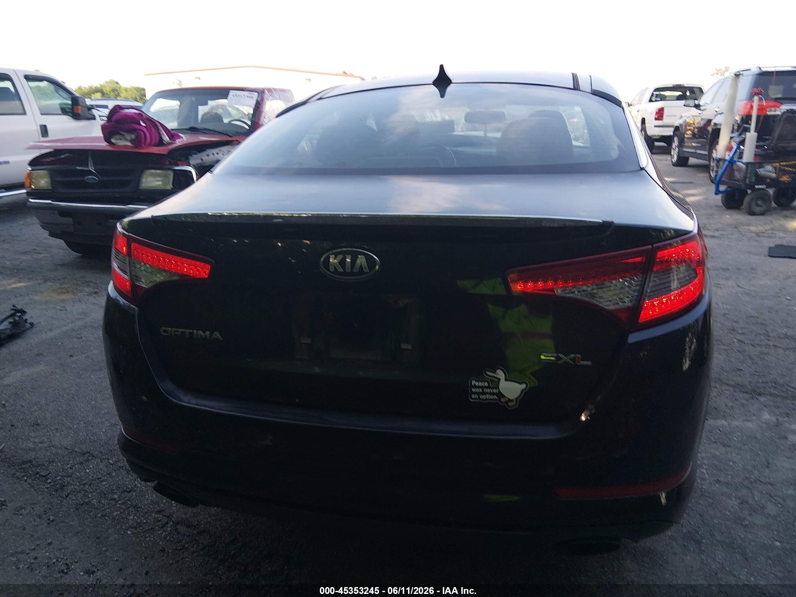 2013 Kia Optima Sx Черный vin: 5XXGR4A69DG149056