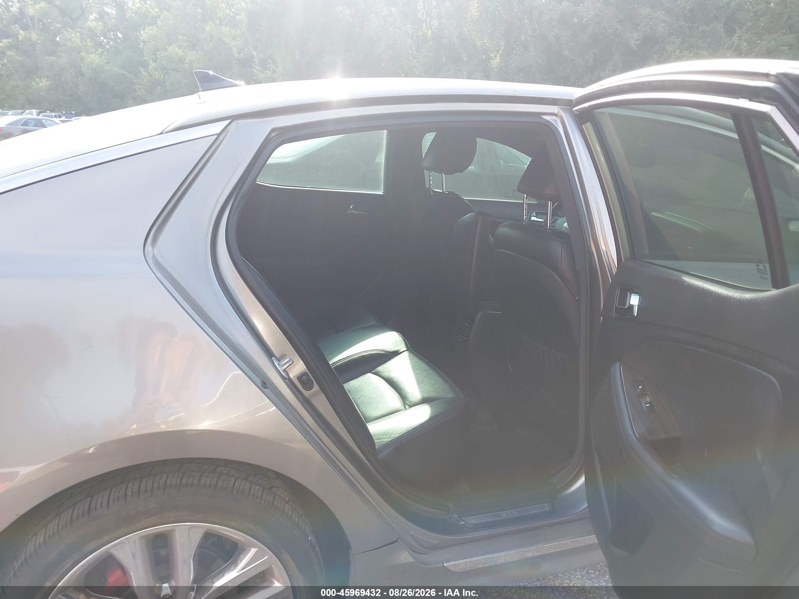 2013 Kia Optima Sx Gray vin: 5XXGR4A69DG169324