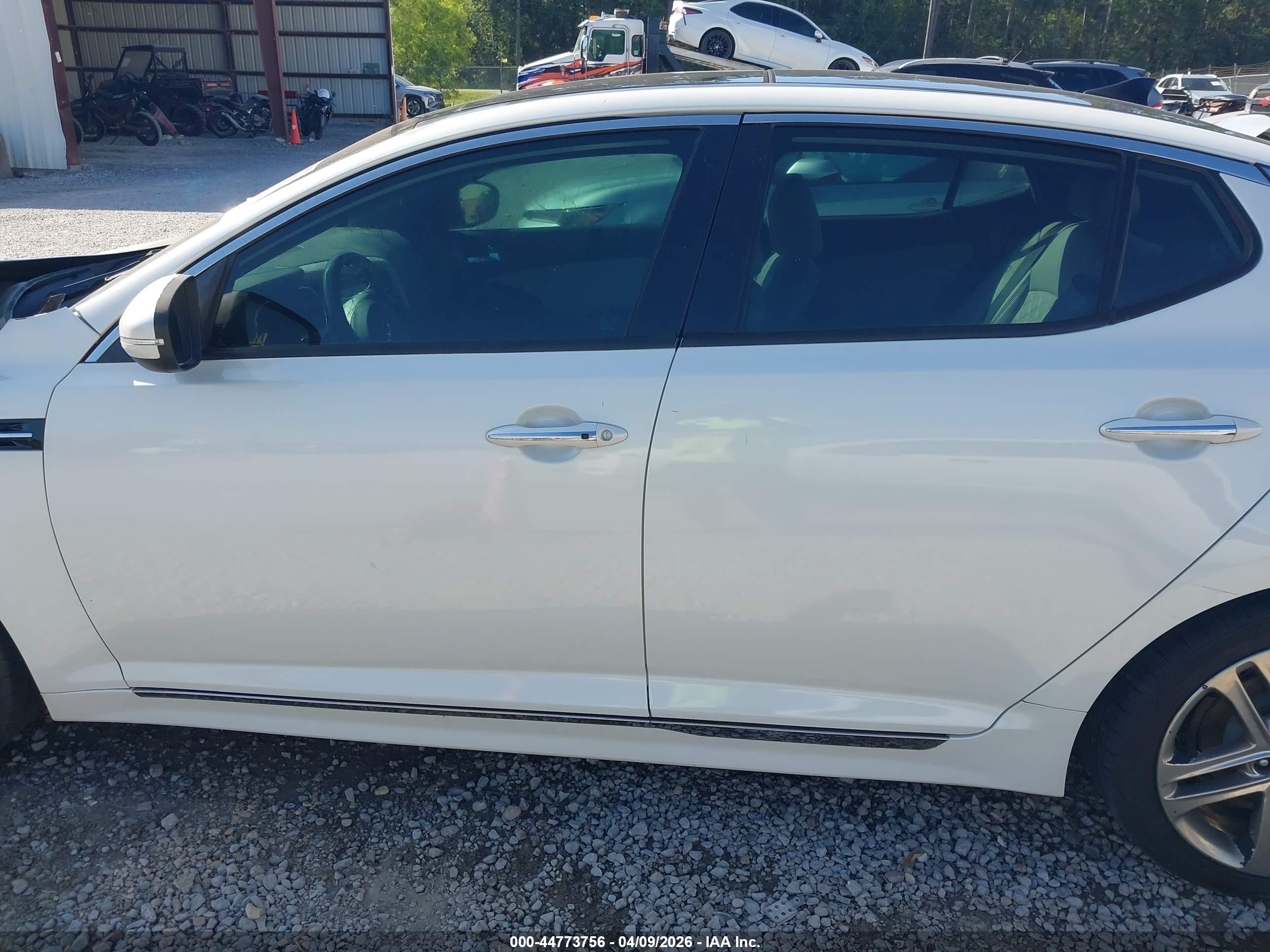2013 Kia Optima Sx White vin: 5XXGR4A69DG206694