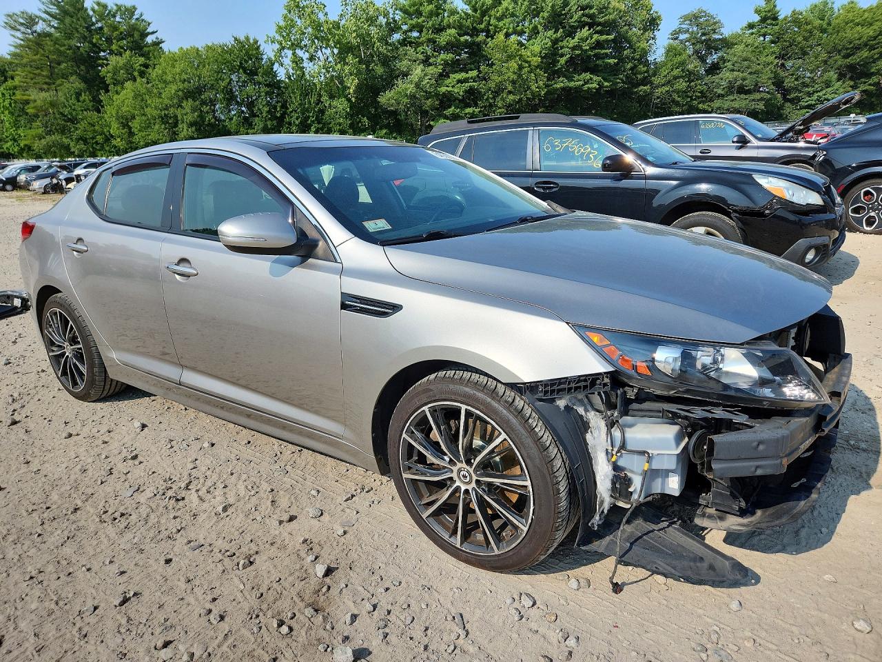 2013 Kia Optima Sx Gray vin: 5XXGR4A69DG216710