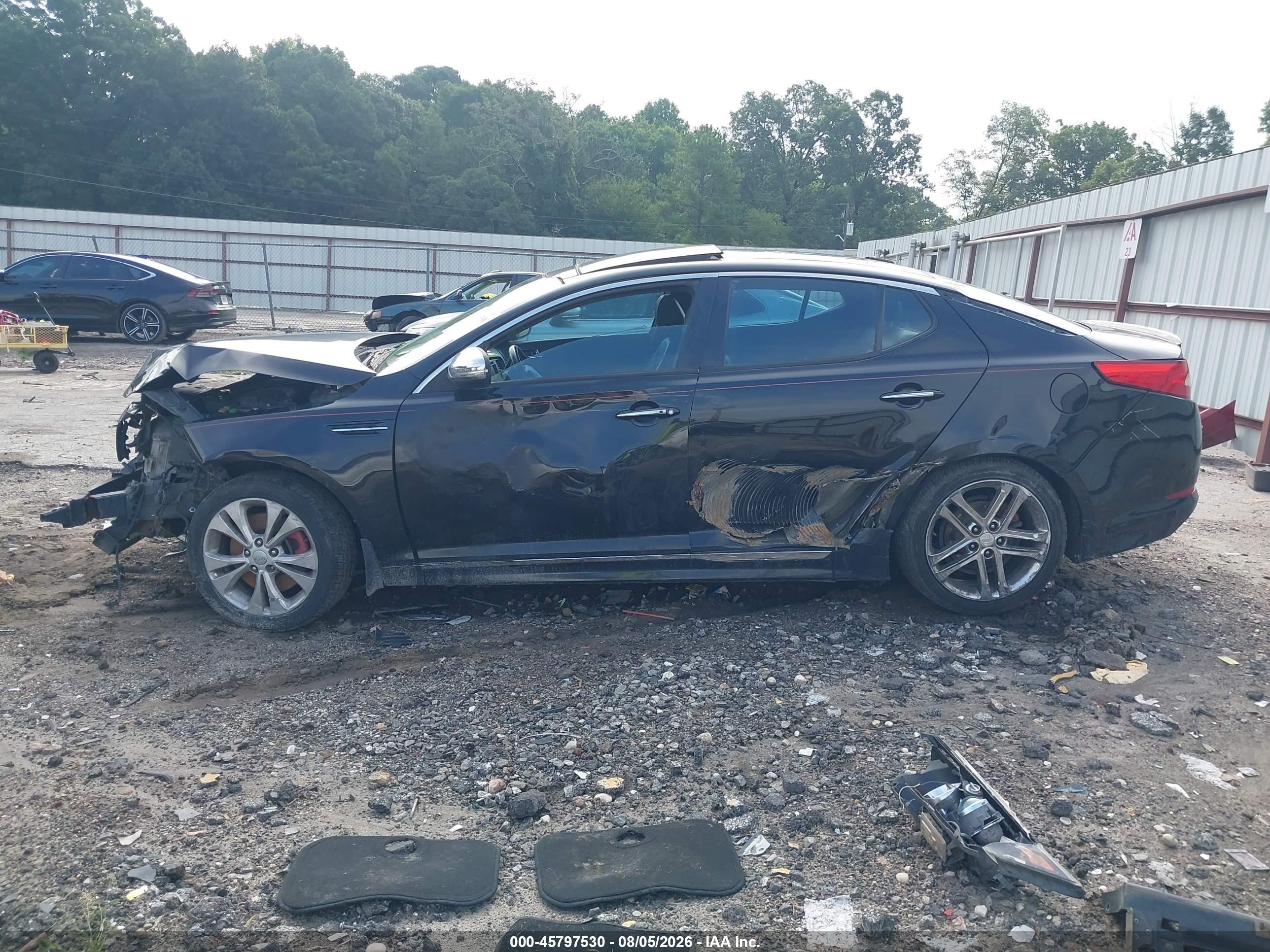 2013 Kia Optima Sx Black vin: 5XXGR4A69DG225780