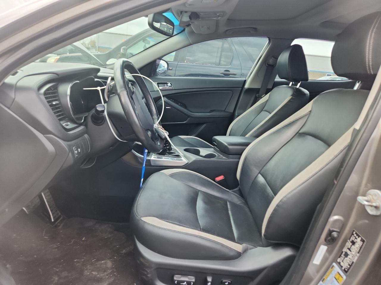2012 Kia Optima Sx Серый vin: 5XXGR4A6XCG007085