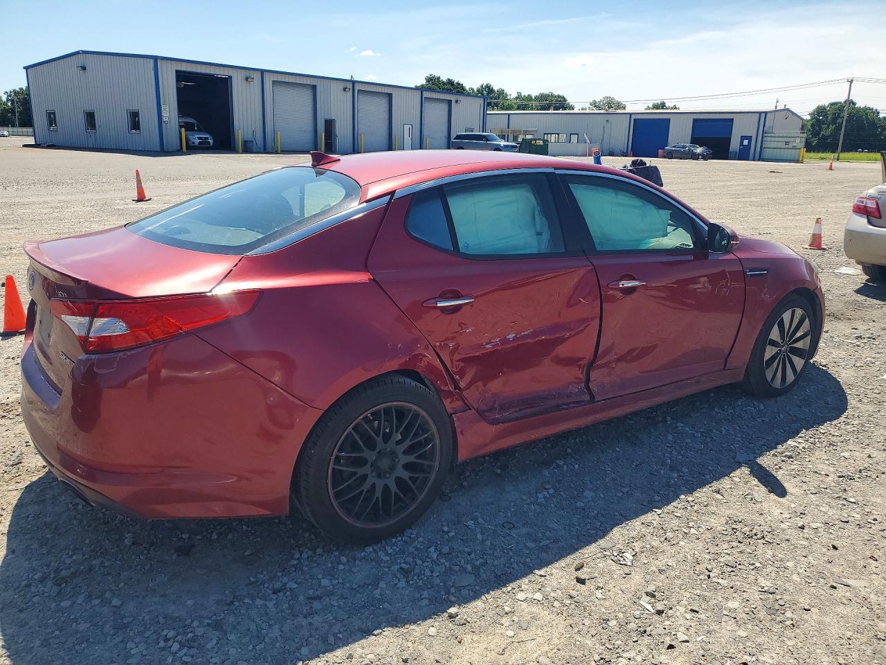 2012 Kia Optima Sx Red vin: 5XXGR4A6XCG053192