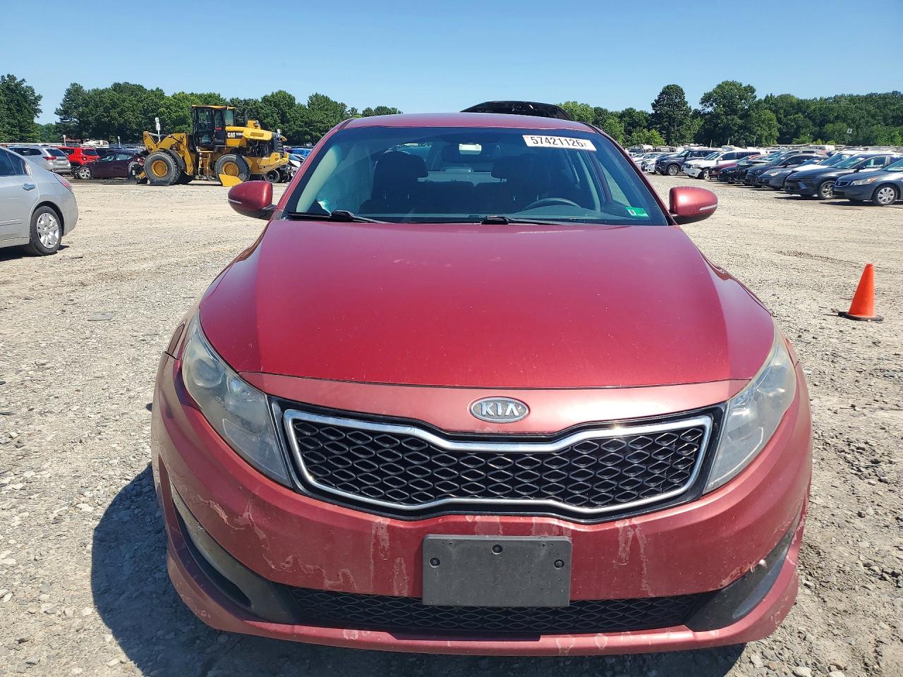 2012 Kia Optima Sx Red vin: 5XXGR4A6XCG053192