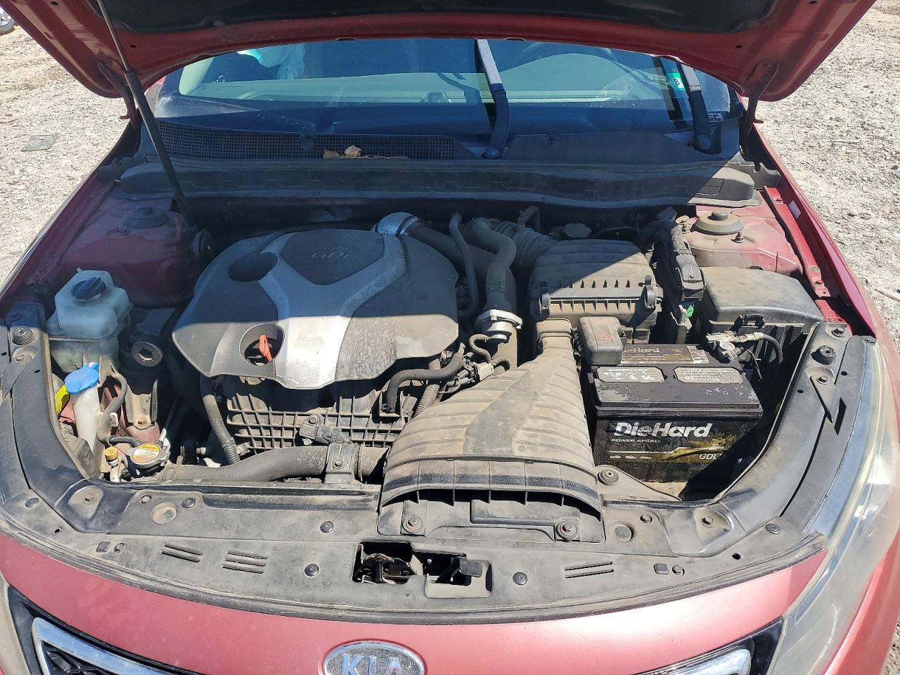 2012 Kia Optima Sx Red vin: 5XXGR4A6XCG053192