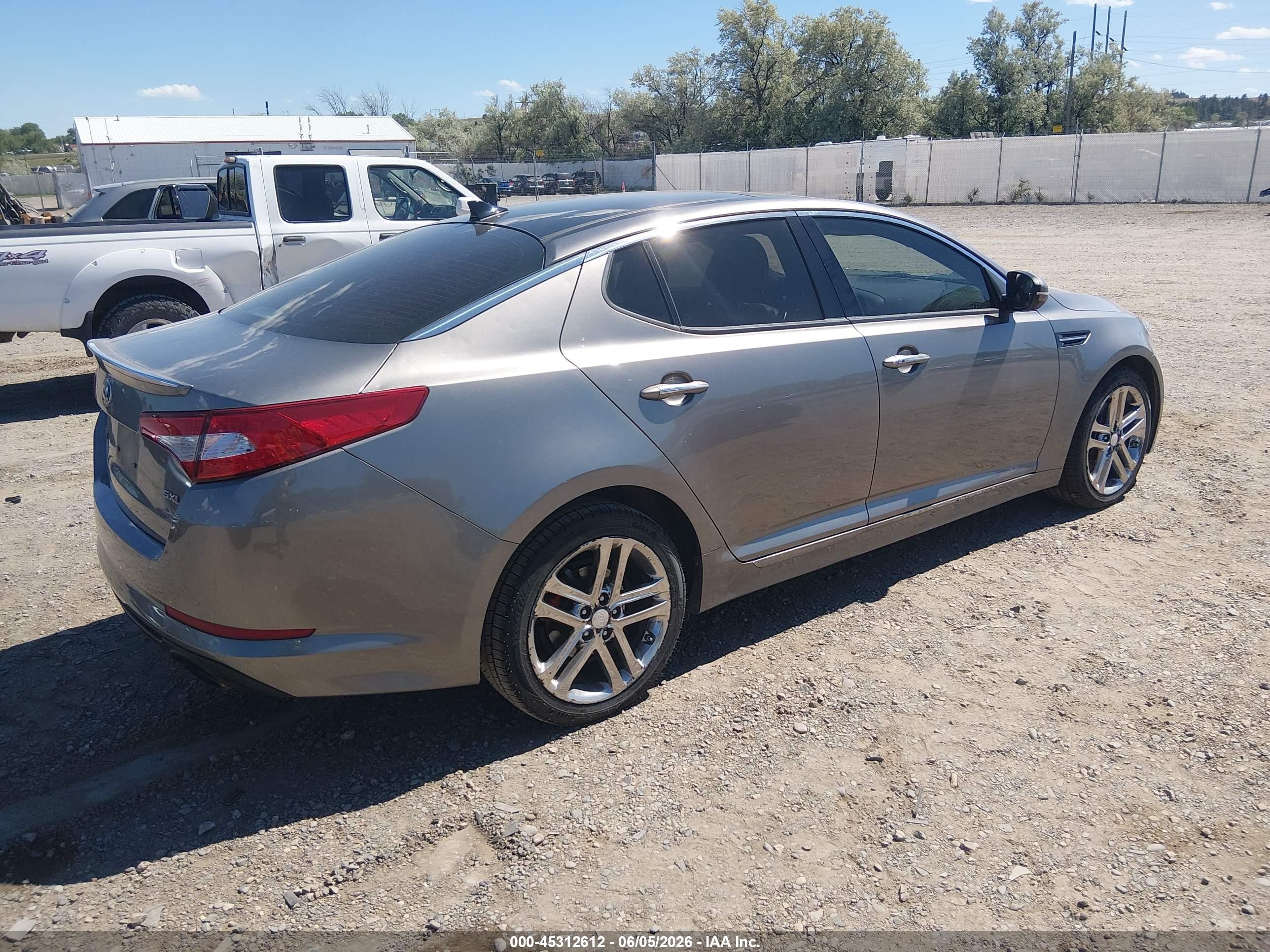 2013 Kia Optima Sx Silver vin: 5XXGR4A6XDG104787