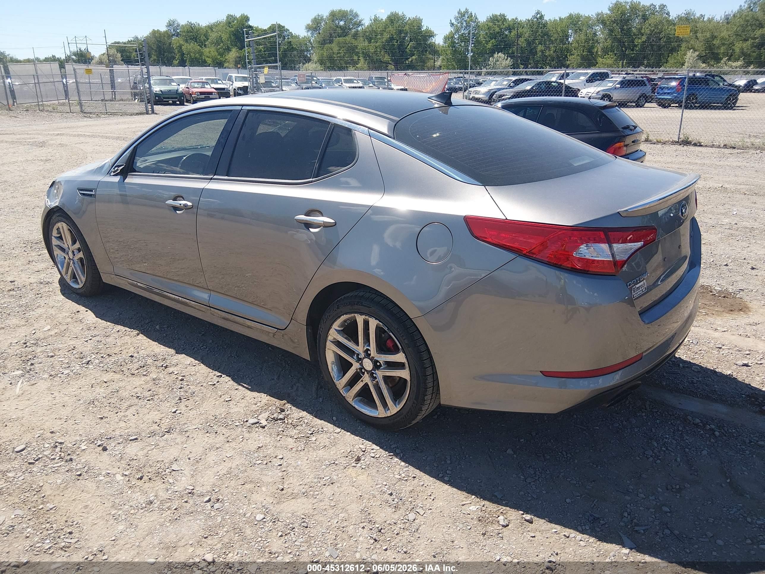 2013 Kia Optima Sx Silver vin: 5XXGR4A6XDG104787