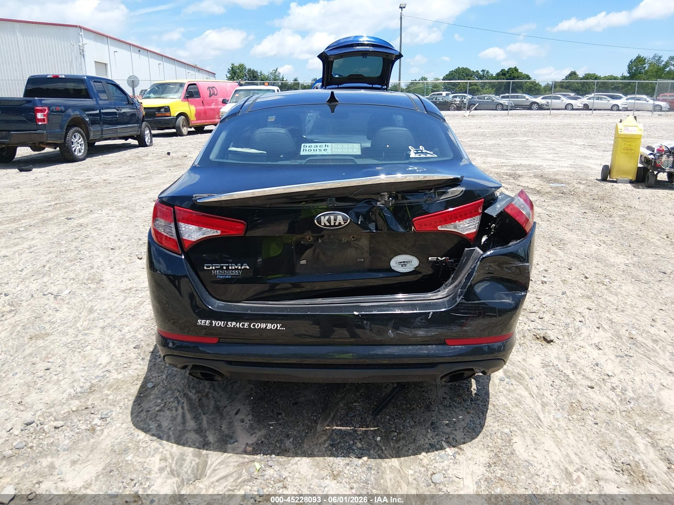2013 Kia Optima Sx Black vin: 5XXGR4A6XDG115885