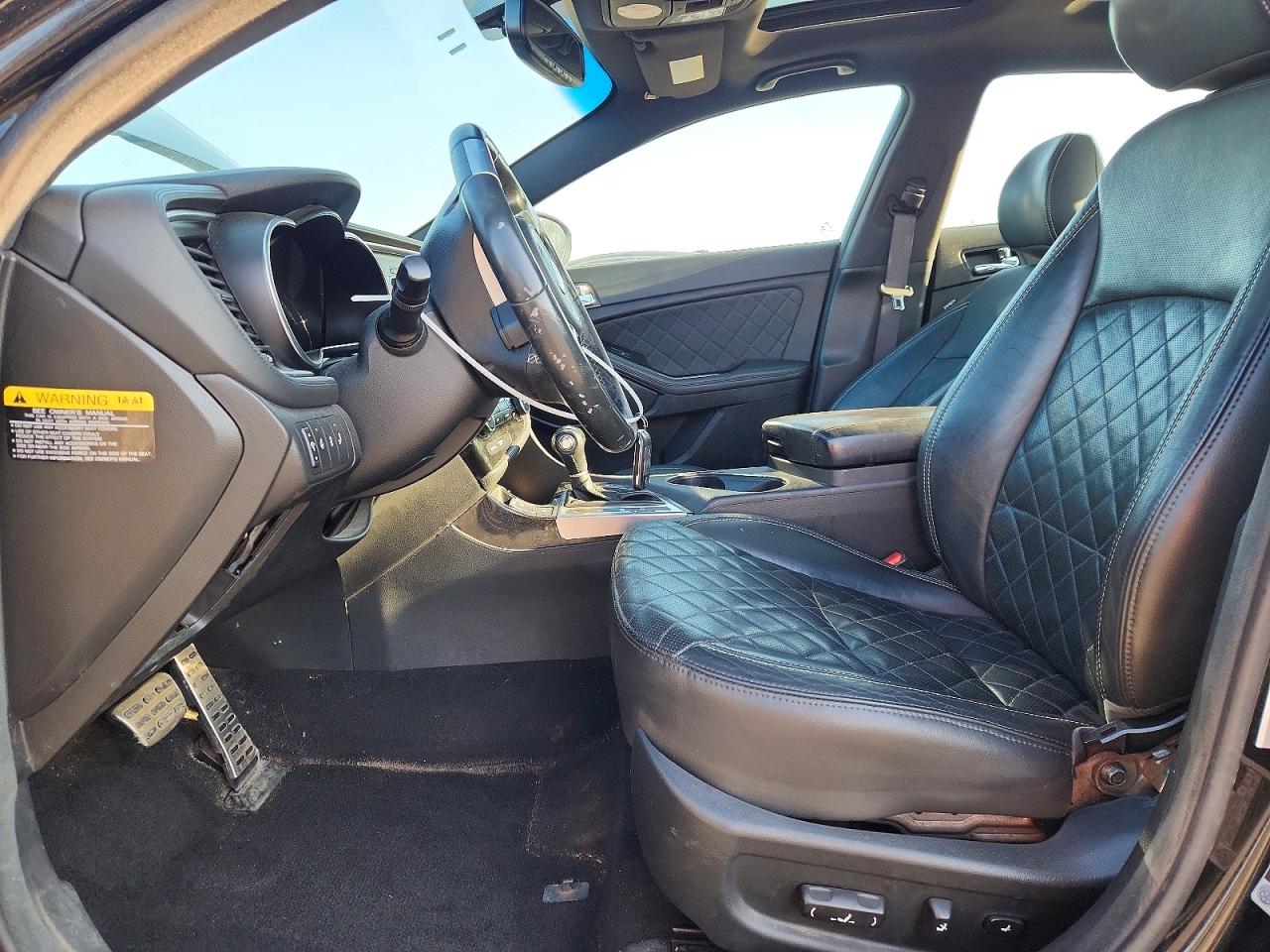 2015 Kia Optima Sx Черный vin: 5XXGR4A6XFG369731