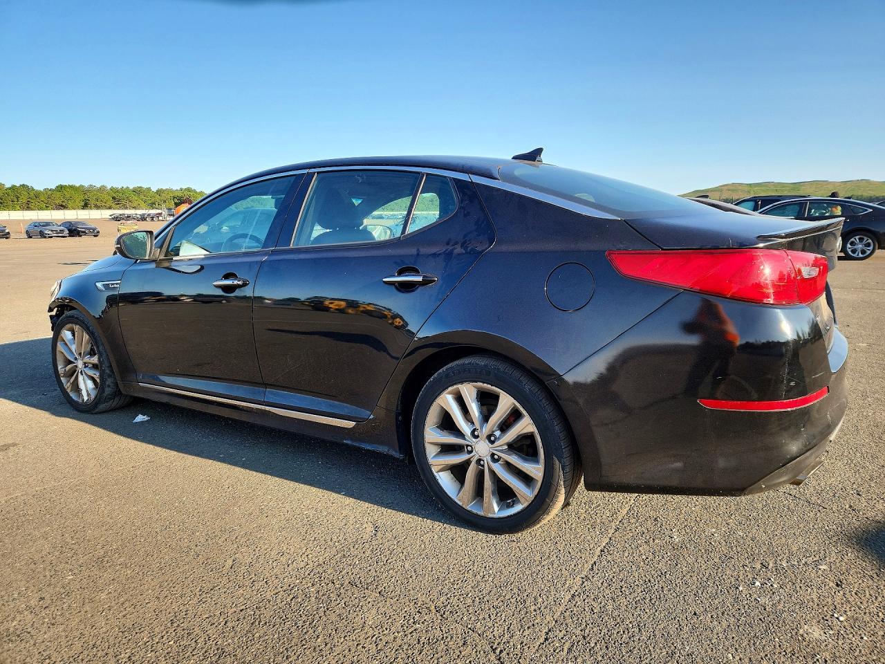 2015 Kia Optima Sx Черный vin: 5XXGR4A6XFG369731