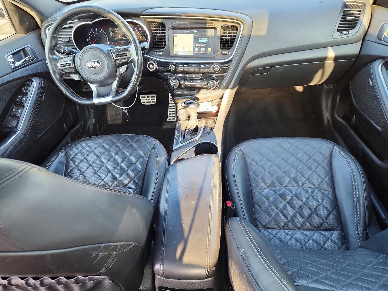 2015 Kia Optima Sx Черный vin: 5XXGR4A6XFG369731