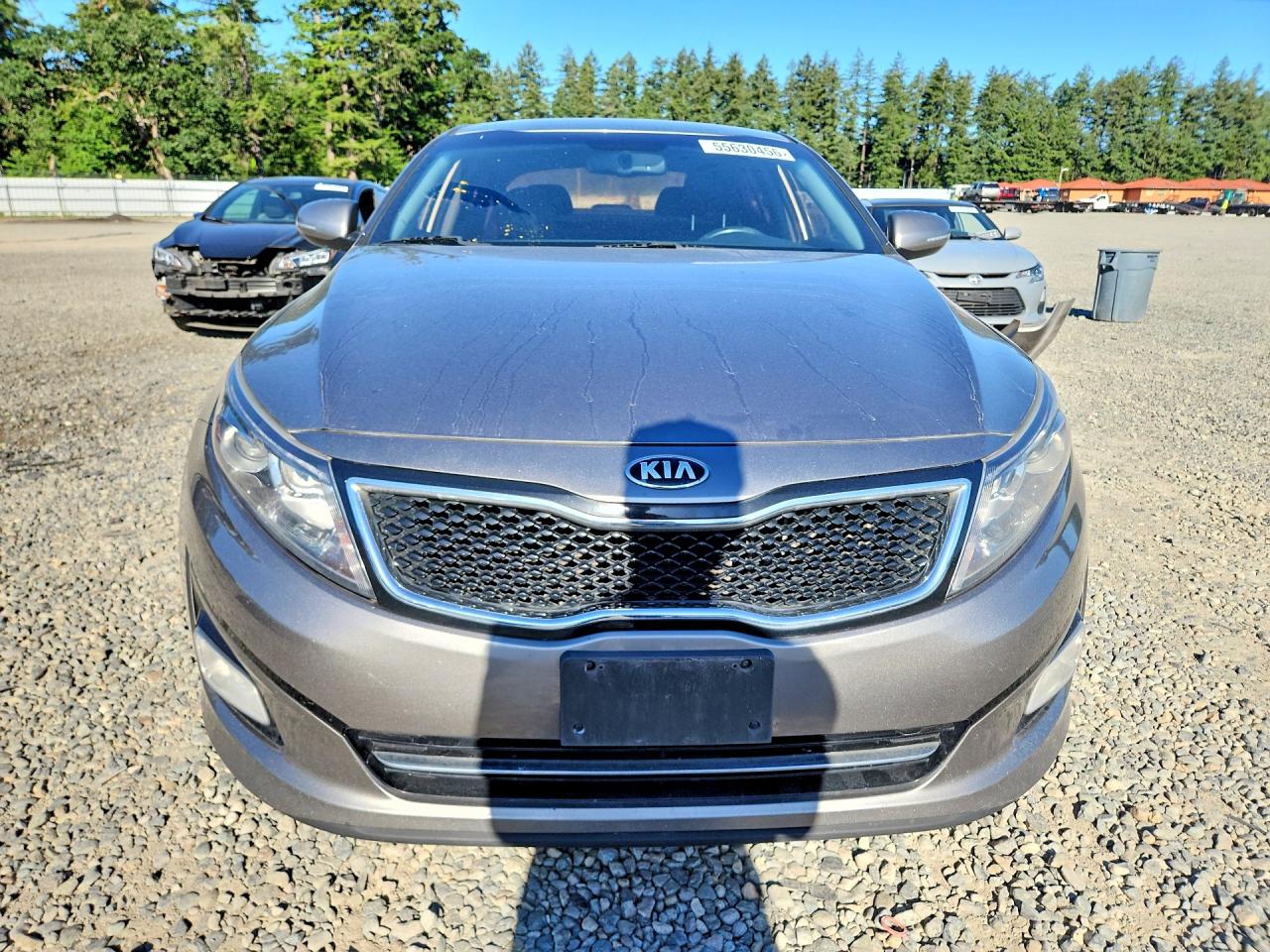 2015 Kia Optima Sx Gray vin: 5XXGR4A6XFG491098